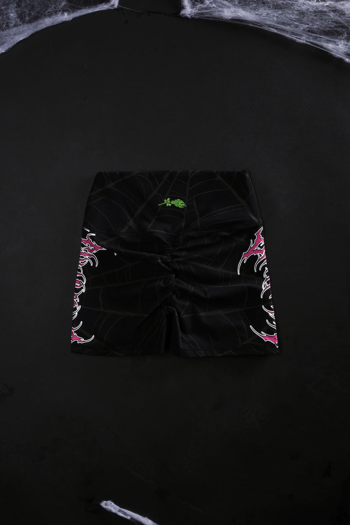 Shadow Coded Energy Bike Shorts in Black