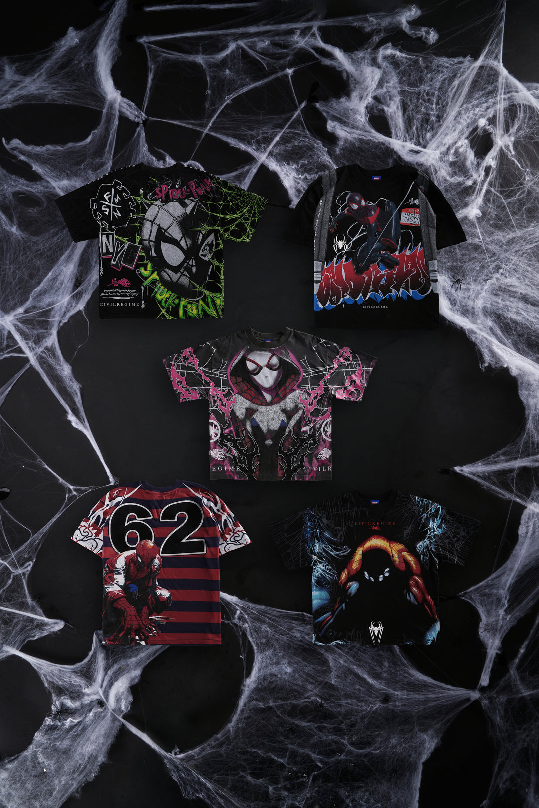 Spiderman SBS 199X Tee "Box Set" in Multi Color