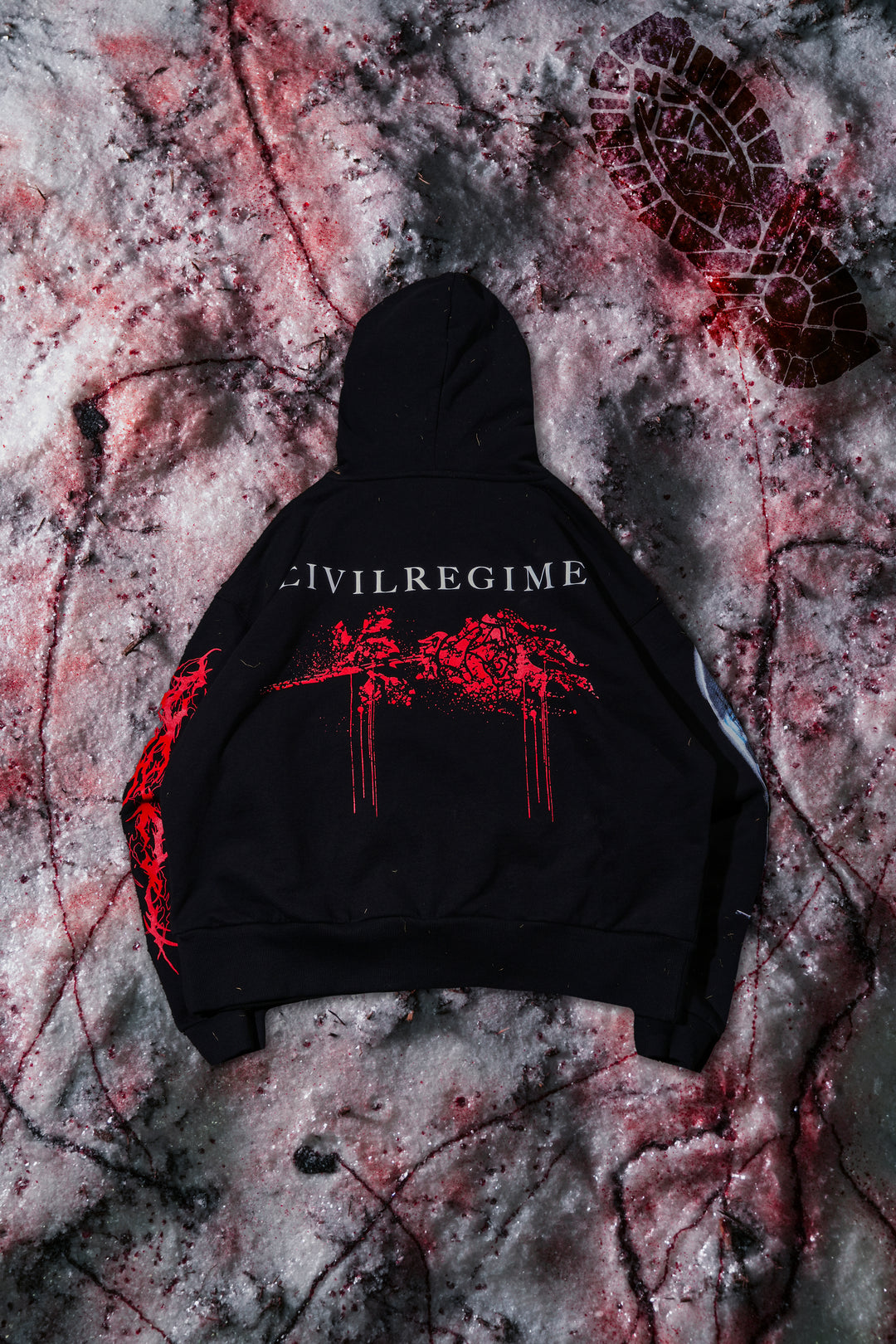 Crystal Lake Tales Forever Hoodie in Black