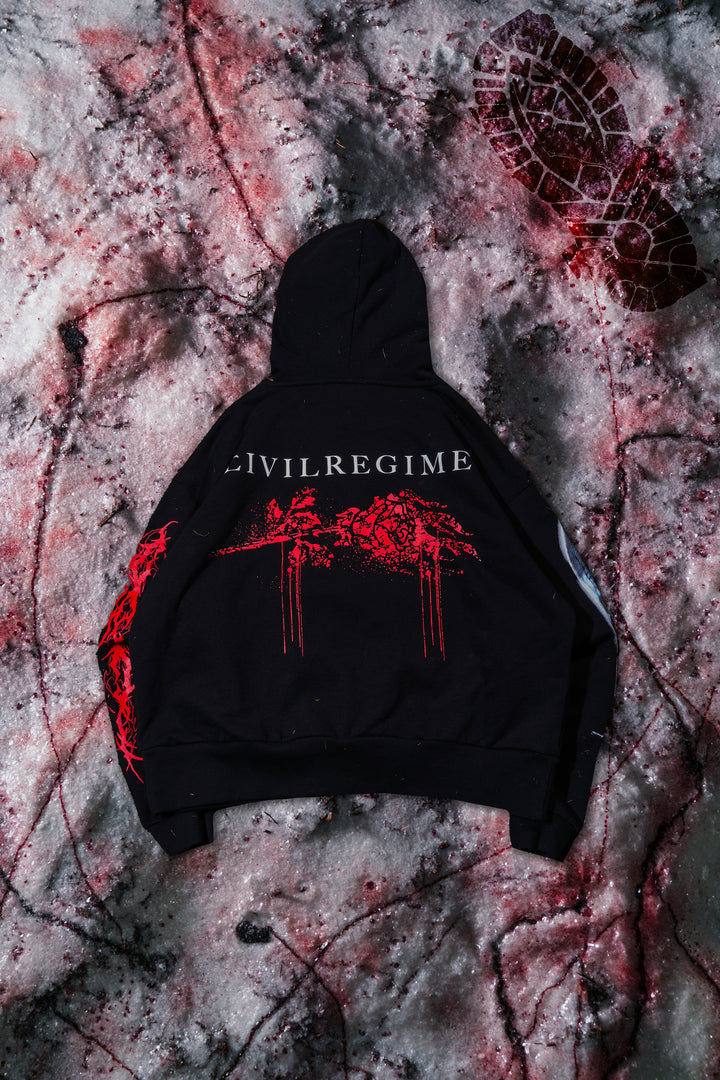 Crystal Lake Tales Forever Hoodie in Black