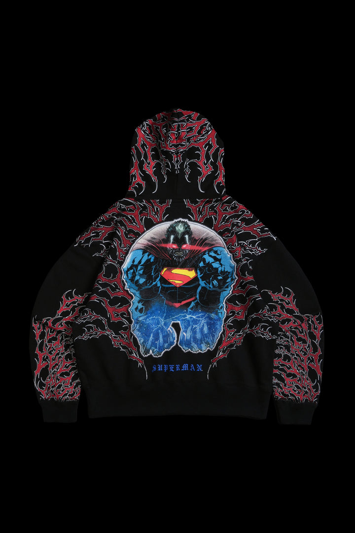 Red Death Forever Hoodie in Black