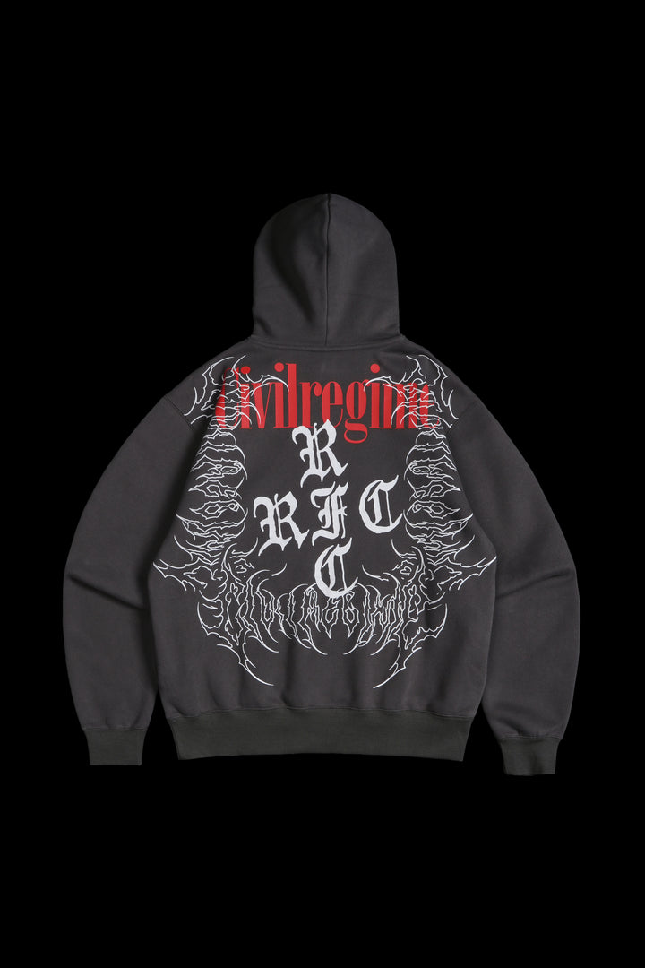 Bloom Bankai Temptress Chaos Hoodie in Vintage Ashes