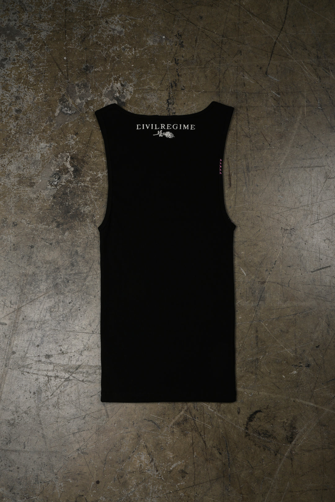 Civil Dispute Tank Top in Black