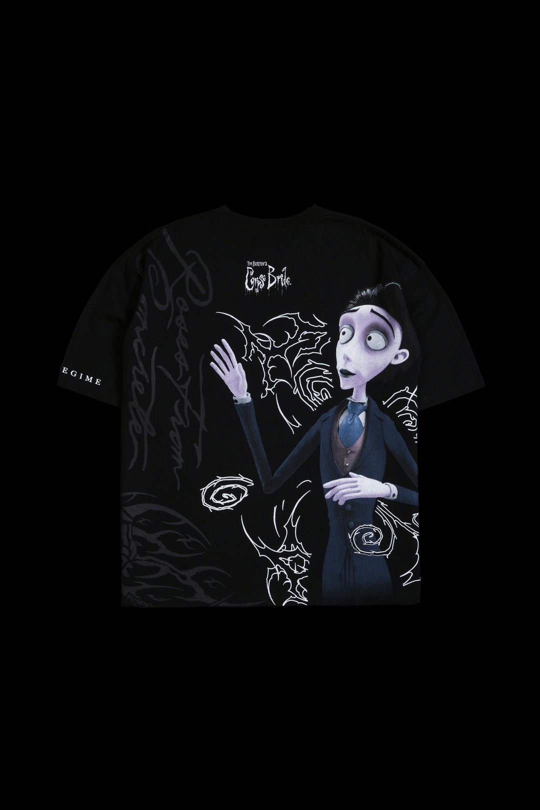 Corpse Bride Side By Side 199X Tee "Box Set" in Black