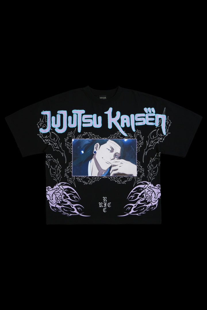 Wrath Of Geto "Side By Side" 199X Oversized Tee in Black