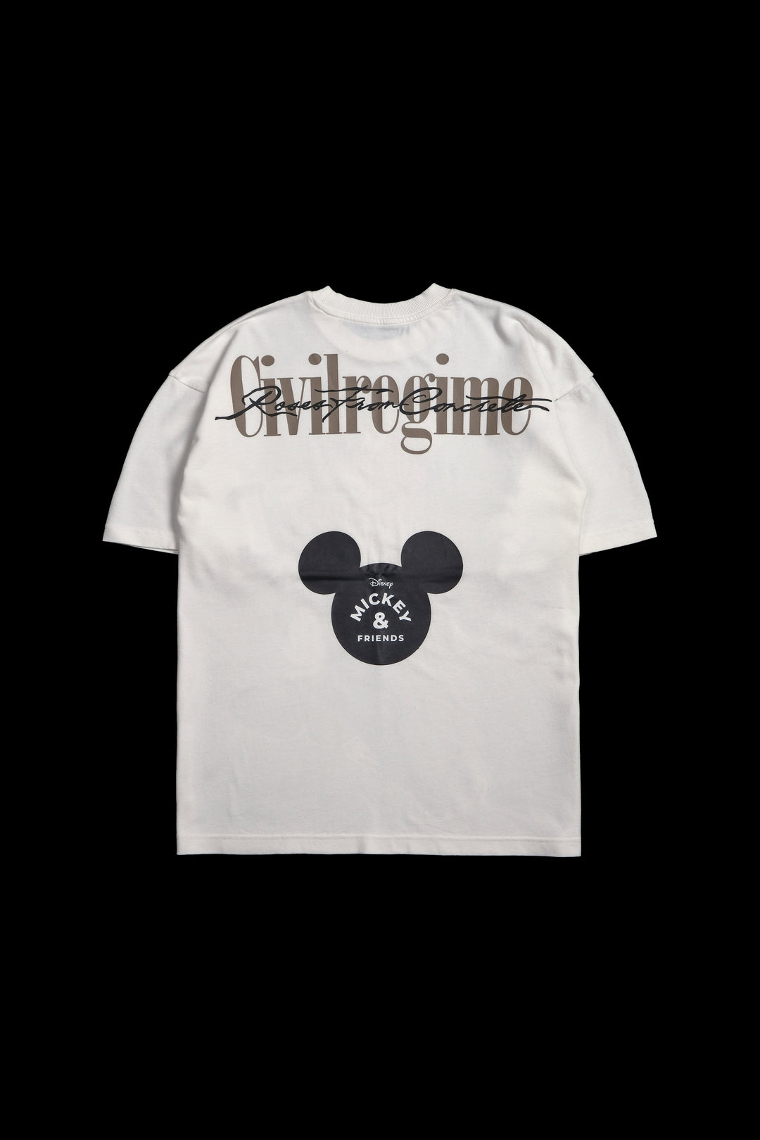 Mickey's Wrath American Classic Oversized Tee in Butter
