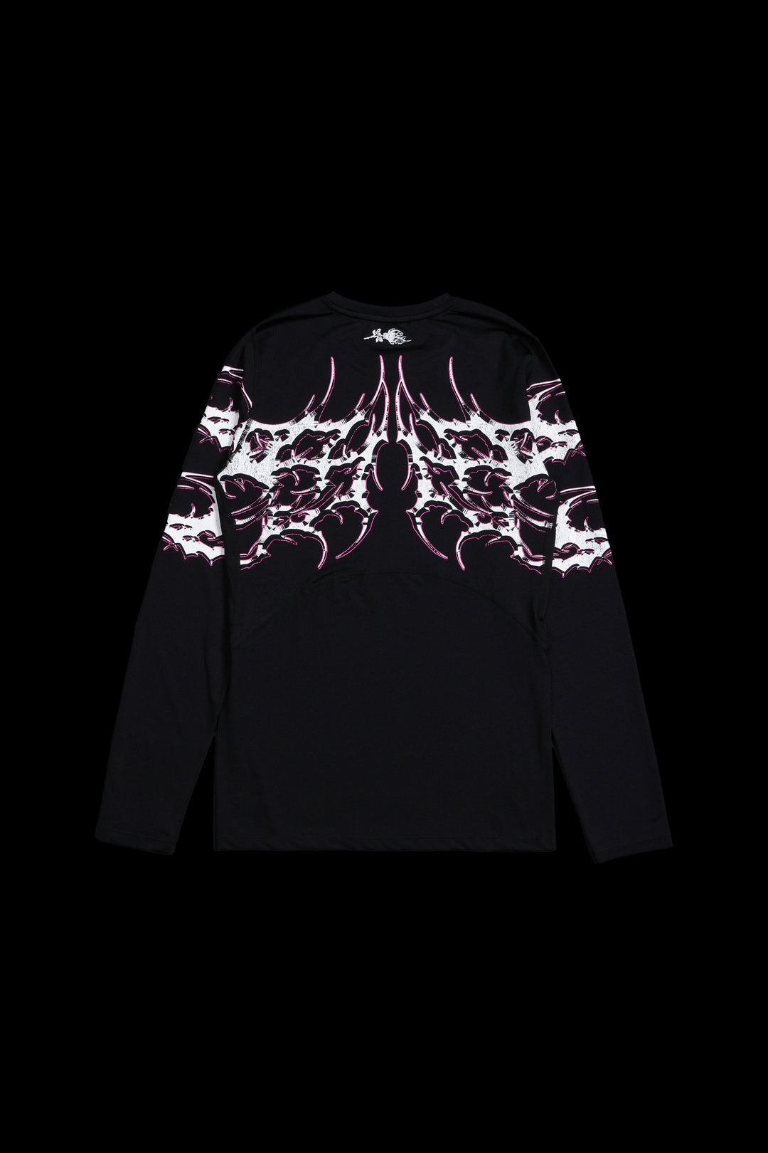 Laugh Mode Flex Scoop L/S Compression Shirt in Black