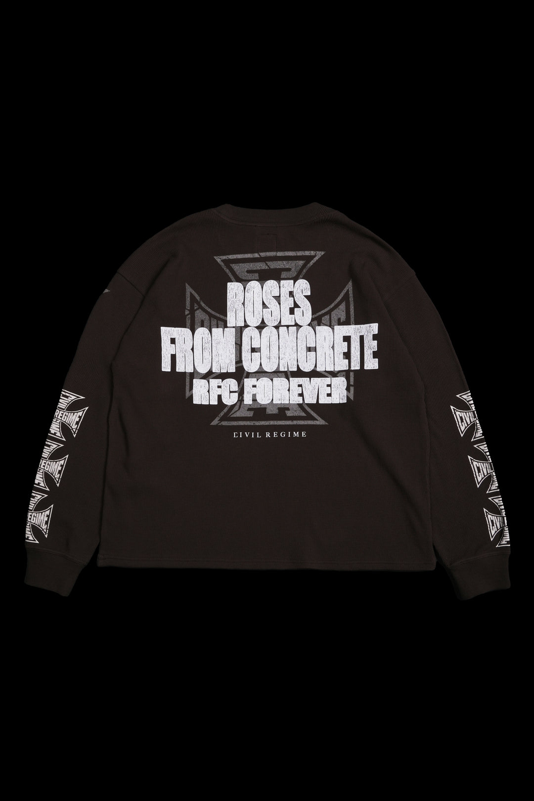 Beneath The Ash Obsidian Waffle Thermal in Brown