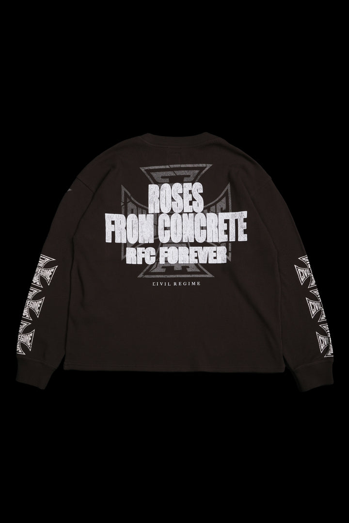 Beneath The Ash Obsidian Waffle Thermal in Brown