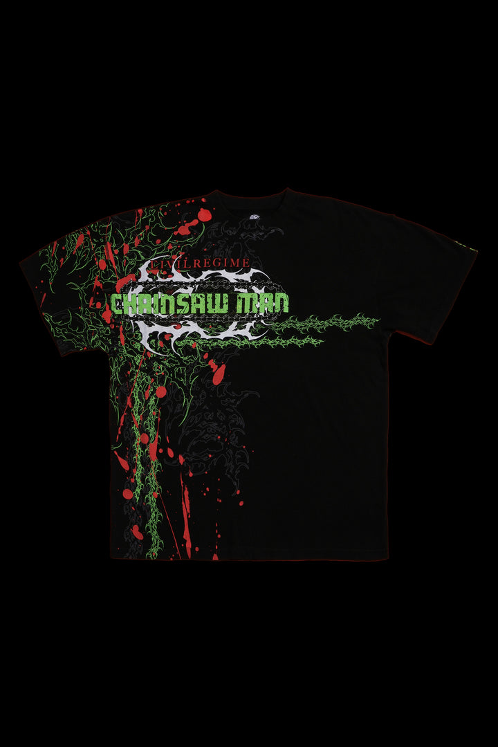 Green Blood American Classic Oversized Tee in Black