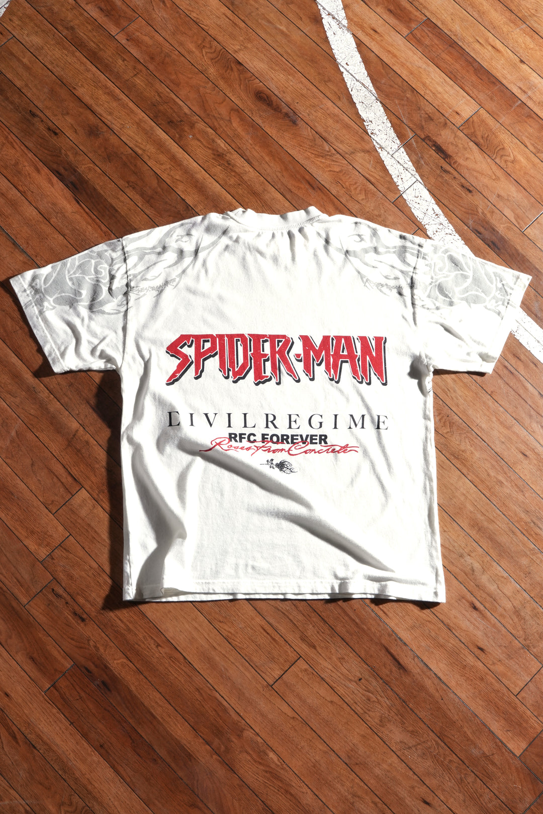 Show Of Power American Classic Oversized Tee in Butter