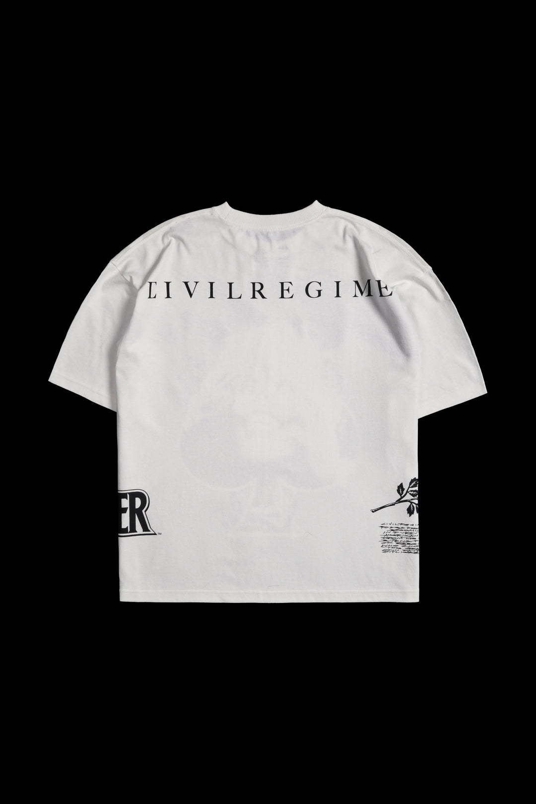 The Joker Ace 199X Oversized Tee in Butter