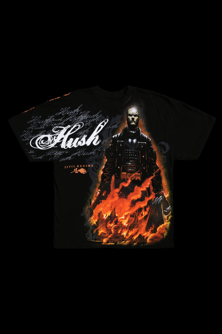 What Is A Friend American Classic Oversized Tee in Black