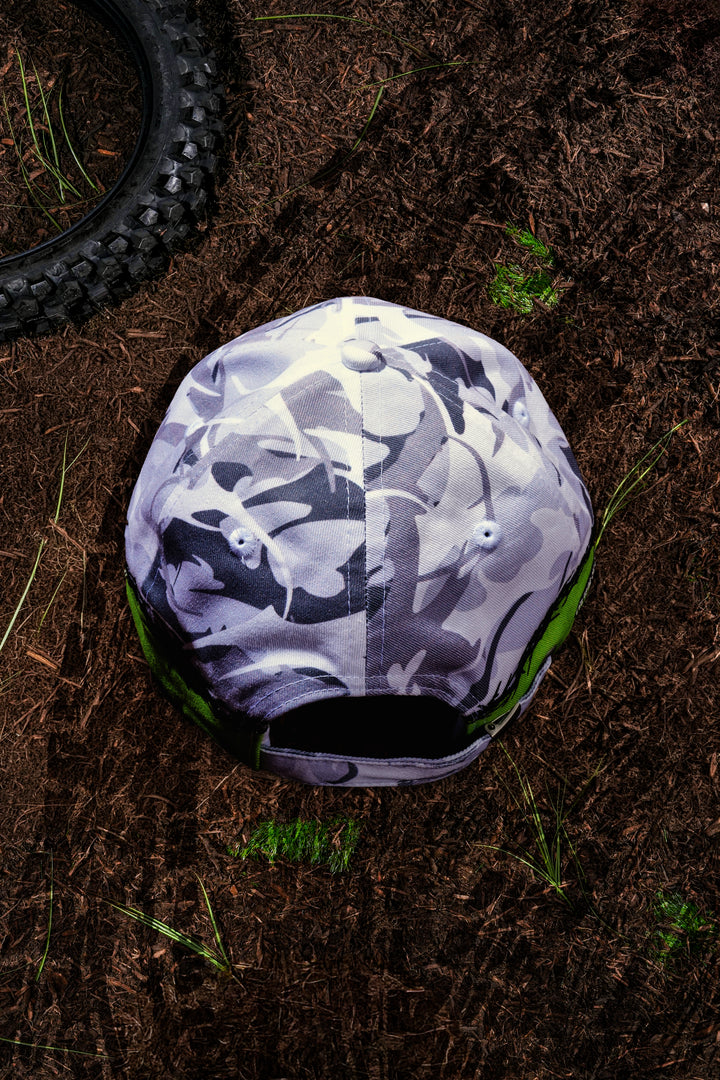 Civil.Exe Dad Hat in Gray Camo