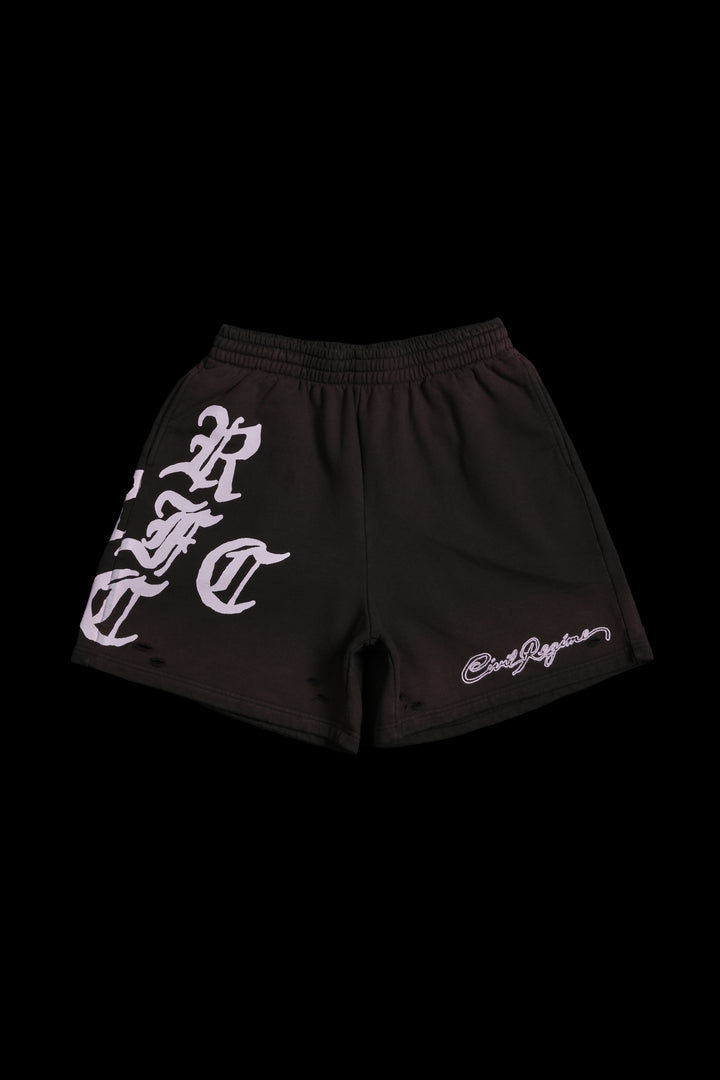 Concrete Serenity Baggy Shorts in Brown
