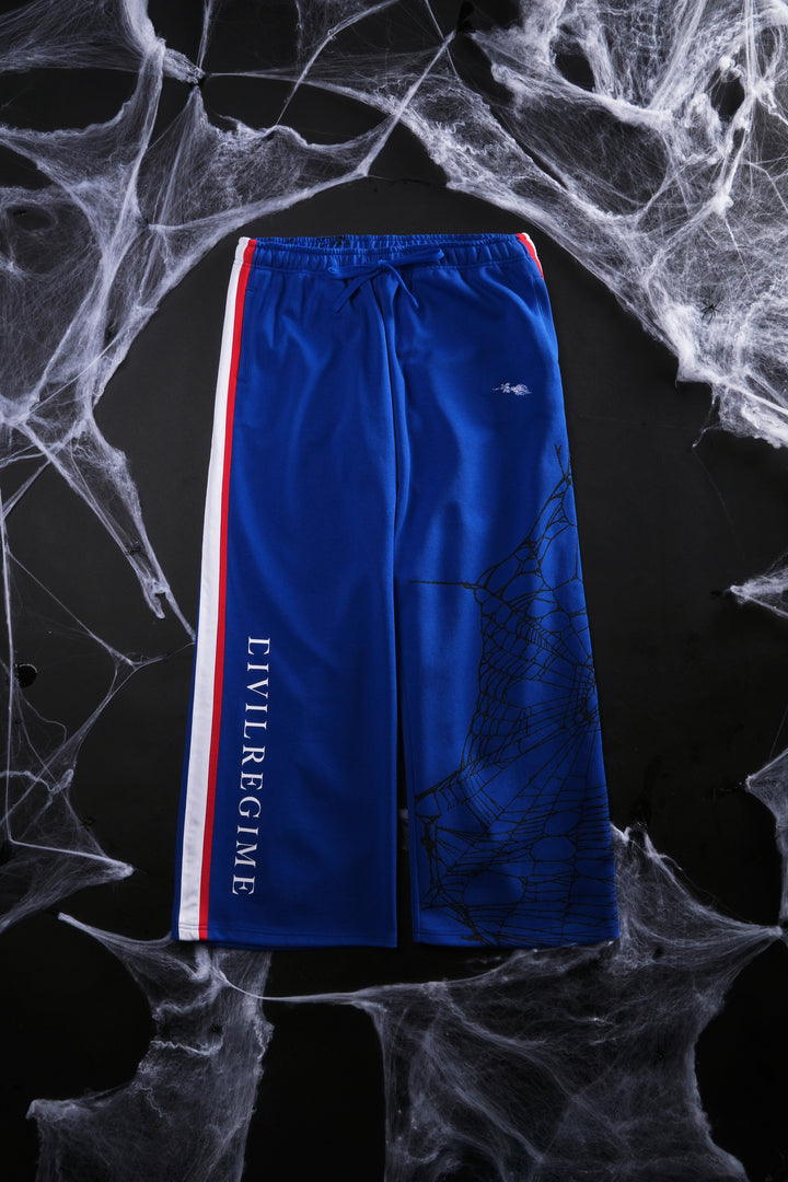 Vicious Varsity Track Pants in Collegiate Blue