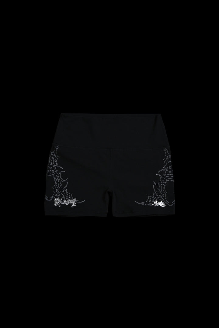 Dooms Doll Energy Biker Shorts in Black