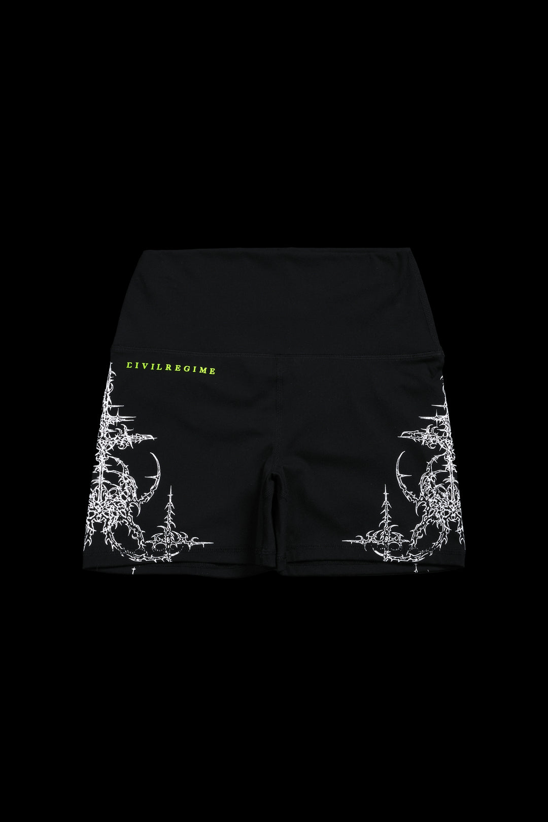 Lucid Chaos Nahstia Energy Shorts in Black
