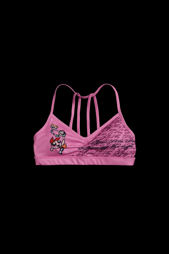 Bloom In Ruin Nahstia Energy Bra in Sweet Pink