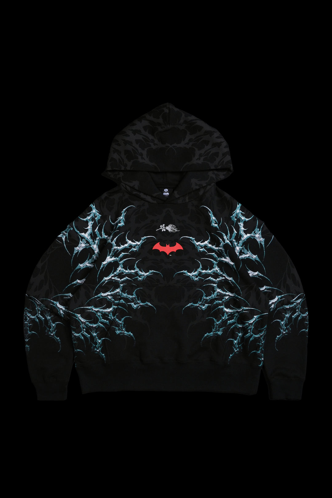 Knight Of The Dead Forever Hoodie in Black