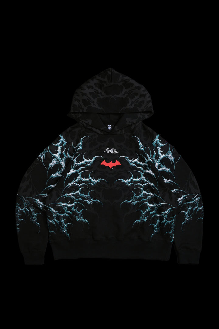 Knight Of The Dead Forever Hoodie in Black