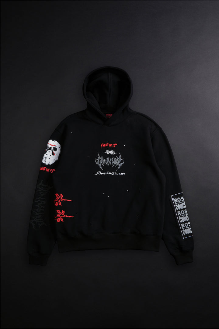 Jason Forever Chaos Hoodie in Black