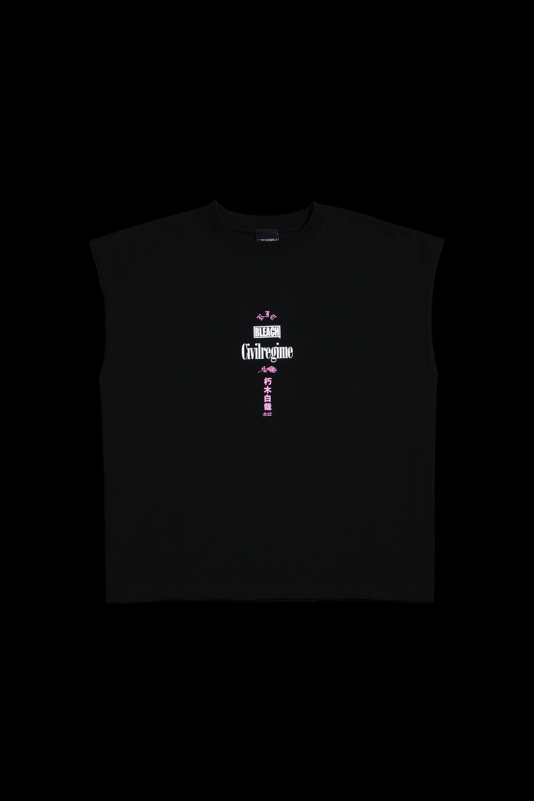 Byakuya 199X Muscle Tee in Black