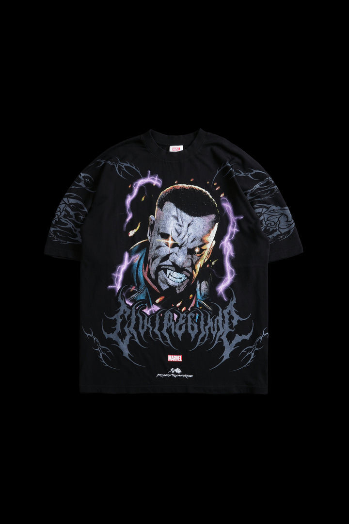 Blade American Classic Oversized Tee in Black