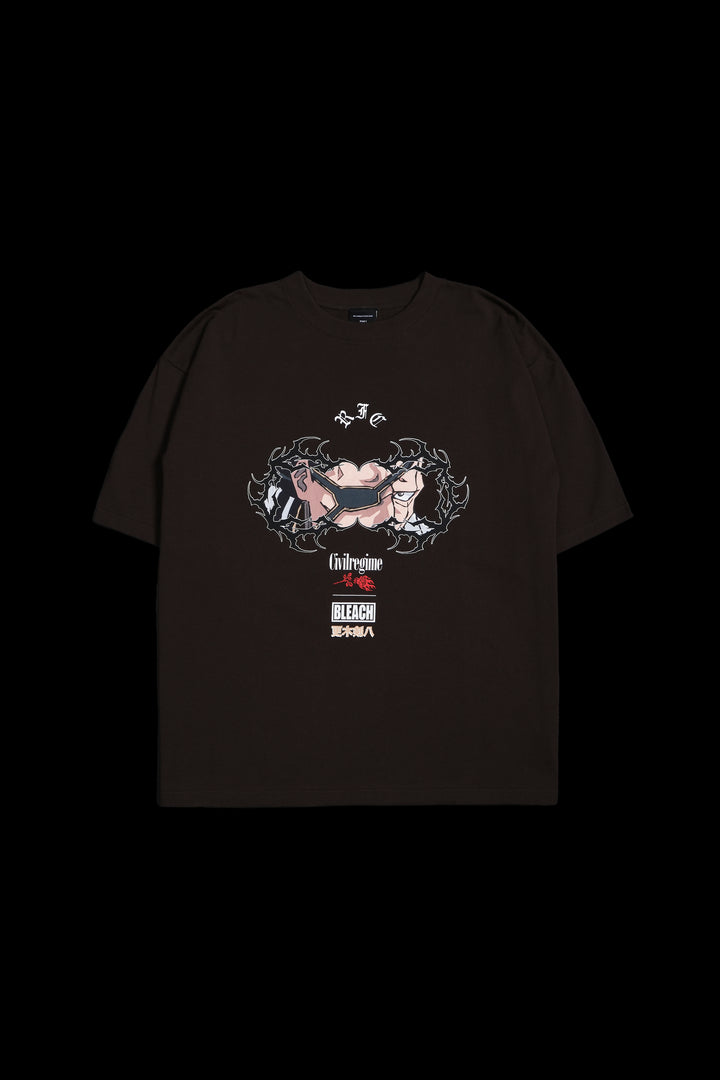 Zaraki 199X Oversized Tee in Brown
