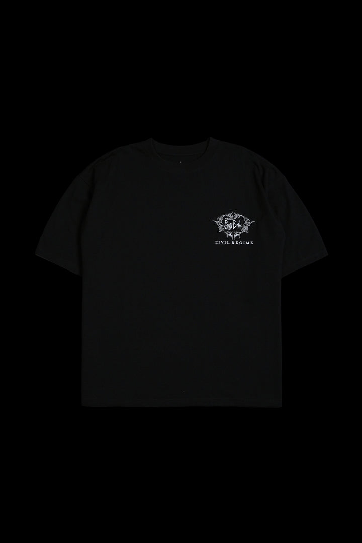 Land Of The Dead "Side By Side" 199X Oversized Tee in Black