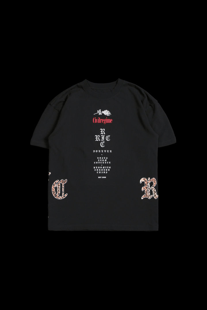 RF F*ckin C All Day Tee in Black