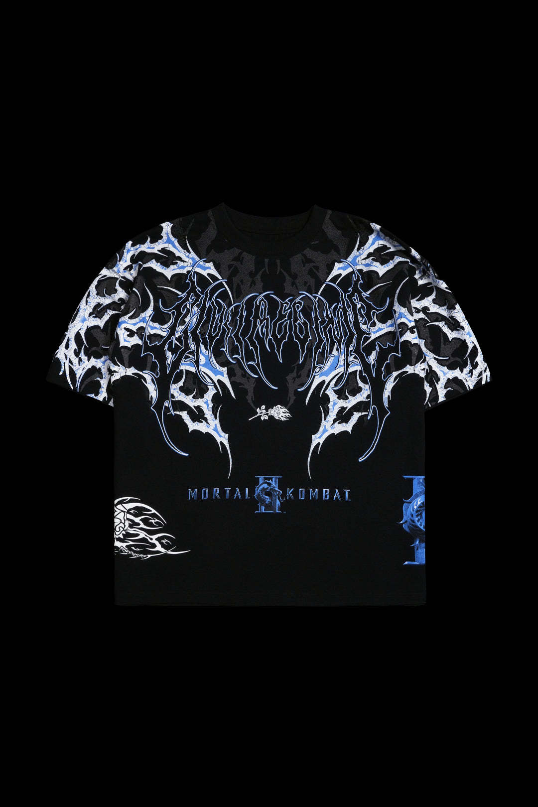 Kitana's Chaos "Side By Side" 199X Oversized Tee in Black