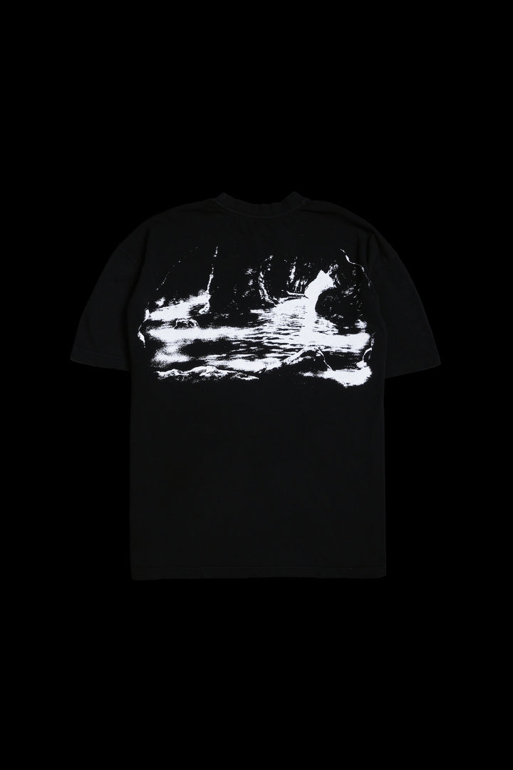 Creature In The Water American Classic Oversized Tee in Black