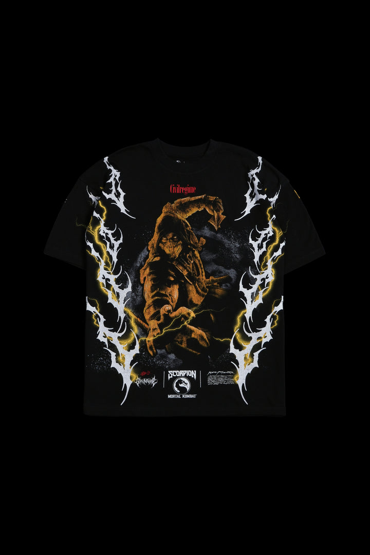 Raising Vengence American Classic Oversized Tee in Black