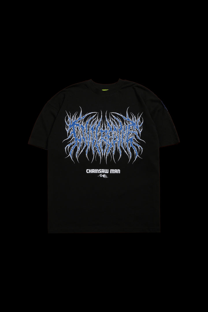 Beams Rampage American Classic Oversized Tee in Black