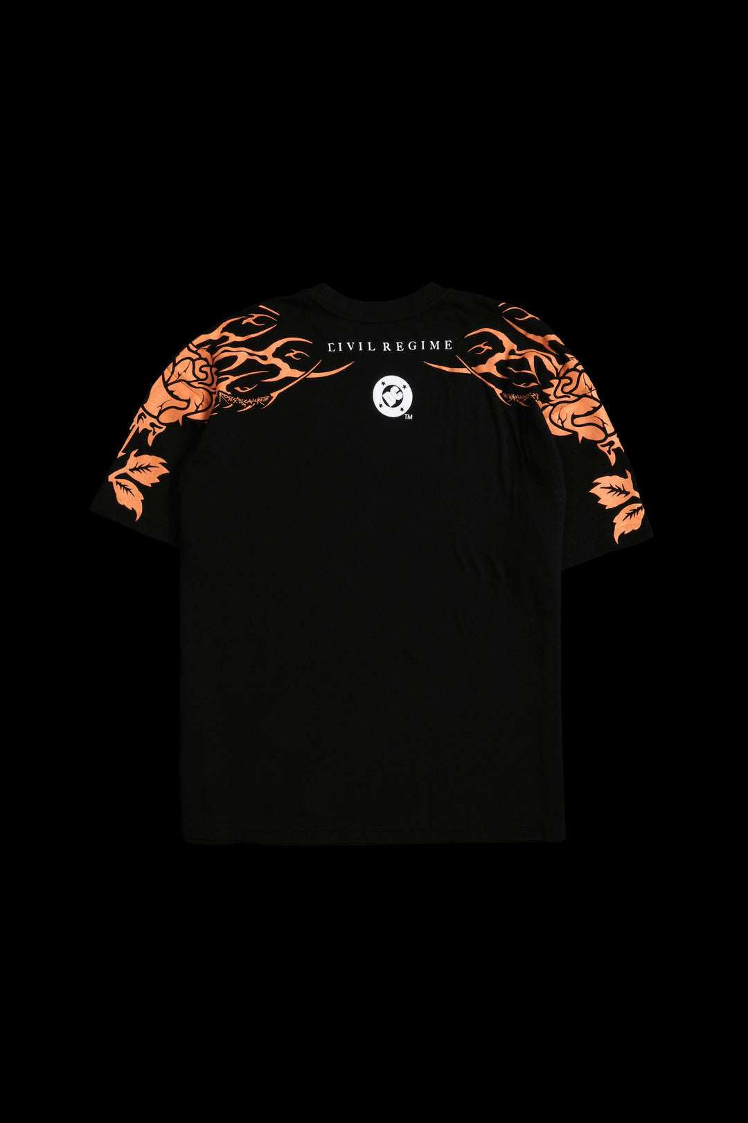 What Is A Friend American Classic Oversized Tee in Black