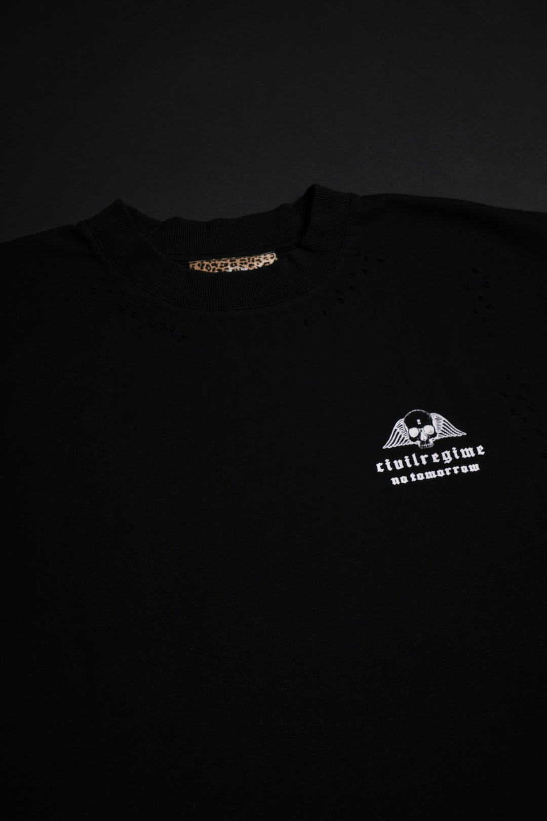 Spinal Studs FMR Muscle Tee in Black