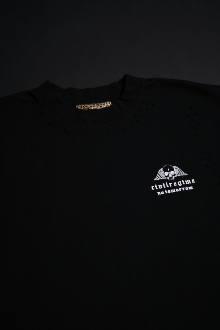 Spinal Studs FMR Muscle Tee in Black
