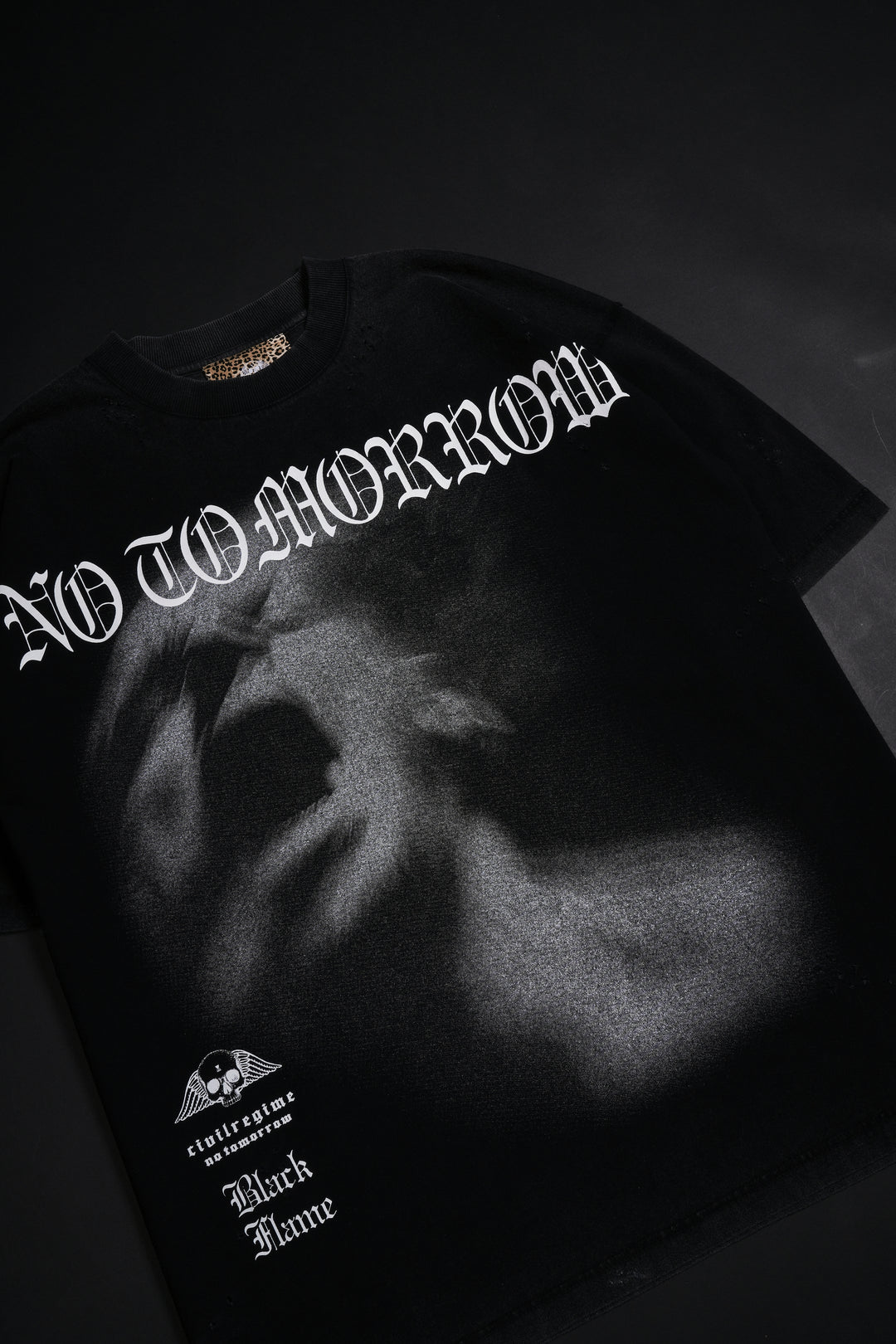 Pain FMR Tee in Vintage Black