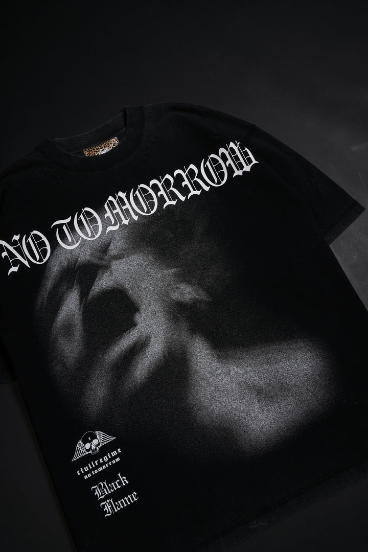 Pain FMR Tee in Vintage Black