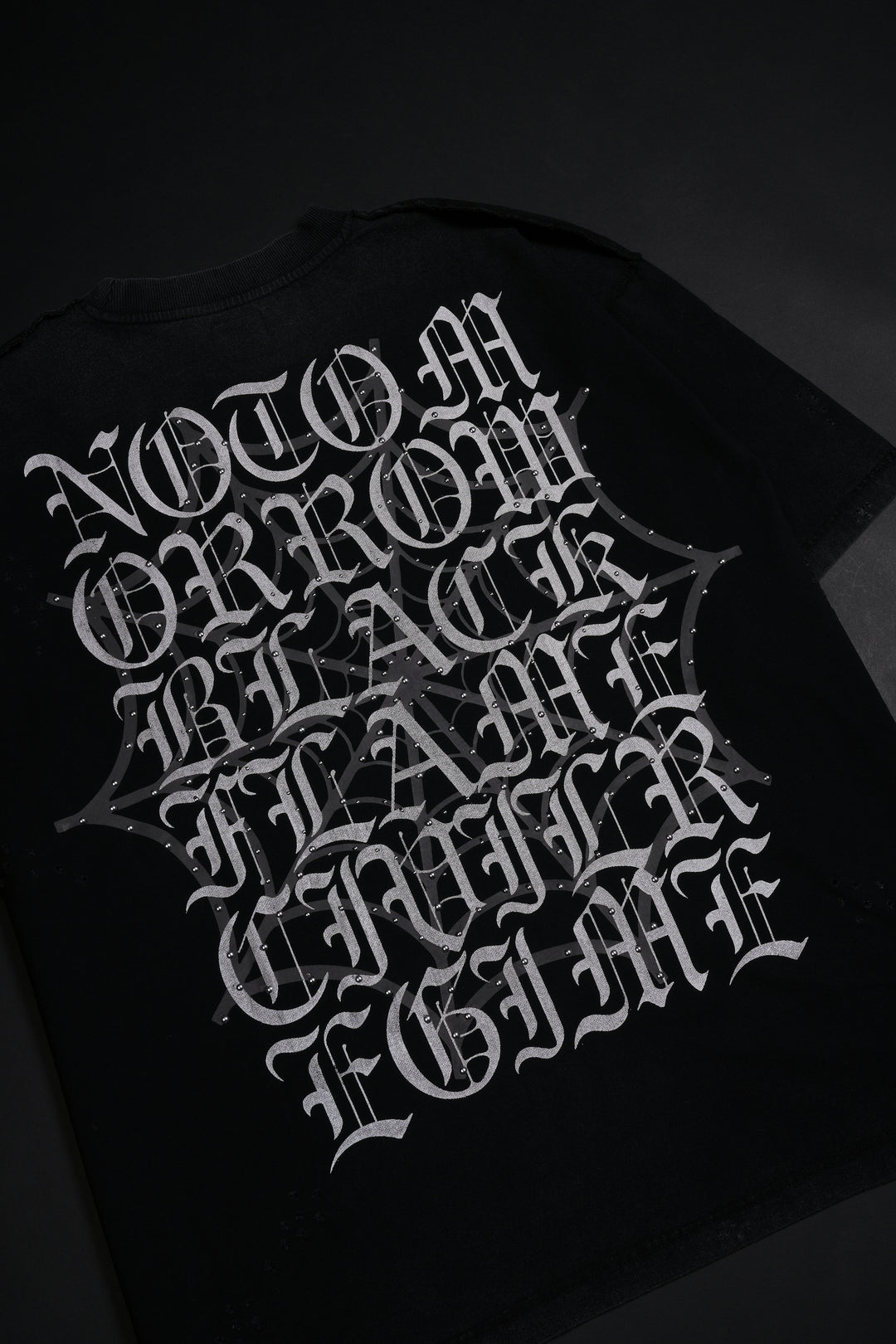 Pain FMR Tee in Vintage Black