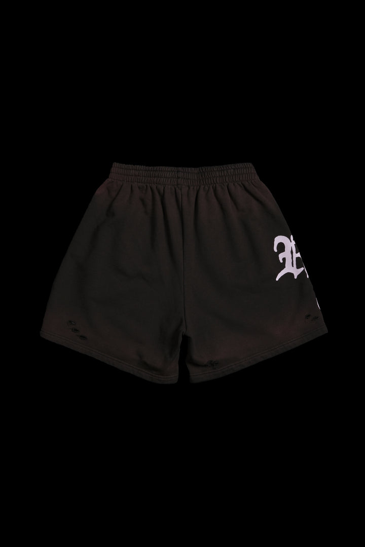 Concrete Serenity Baggy Shorts in Brown