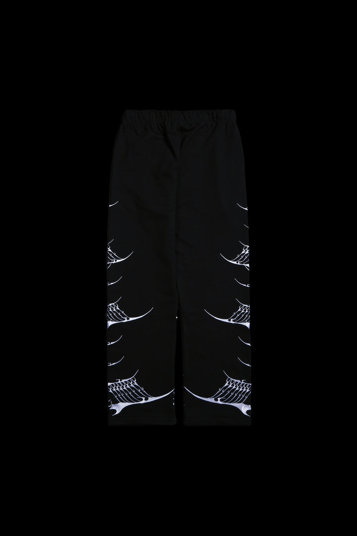 Bankai Brigade Wide Leg Pants in Black