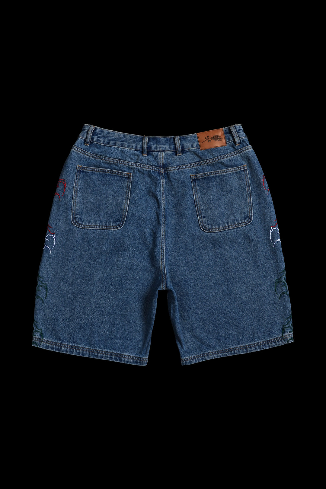 Fuego Regime Jorts in Vintage Wash