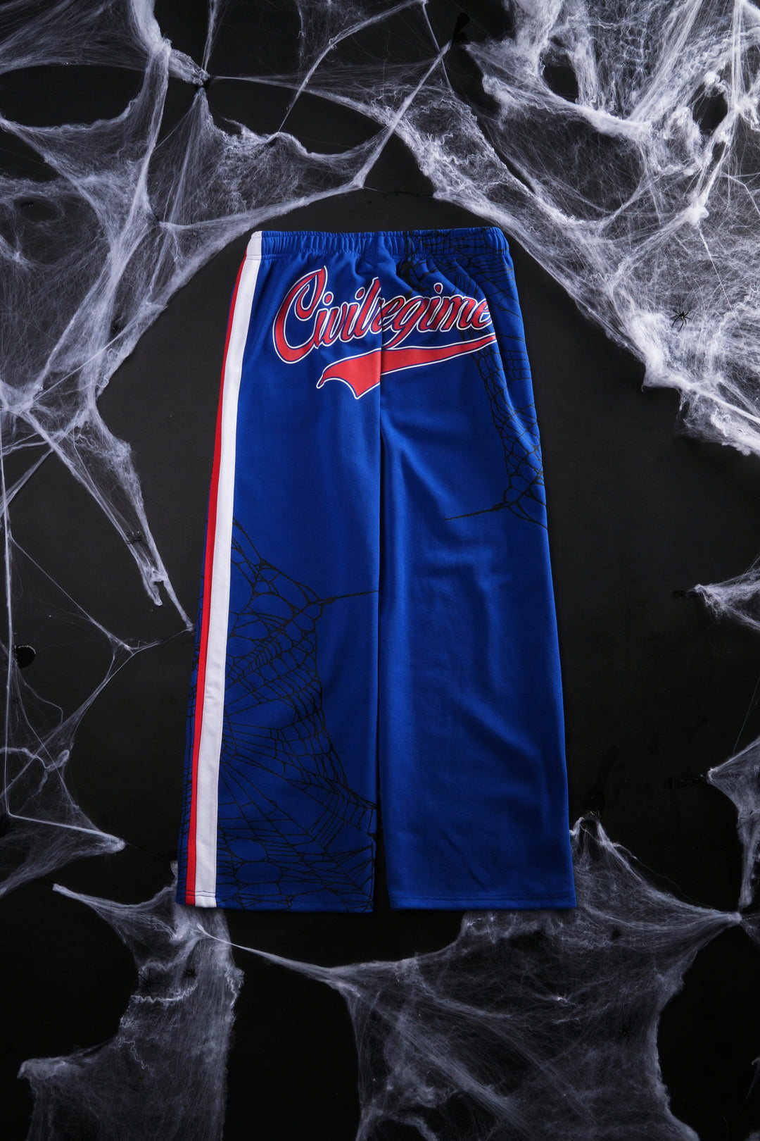 Vicious Varsity Track Pants in Collegiate Blue