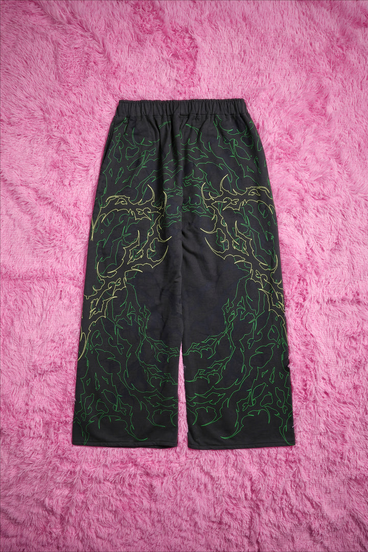 Better Than You Ultra Lowrise Wide Leg Fleece Pants in Vintage Ashes