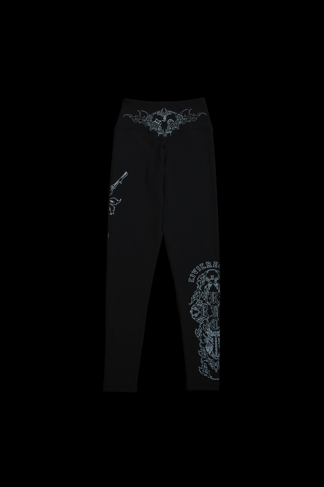 Blue Blush Thea Energy Leggings in Black