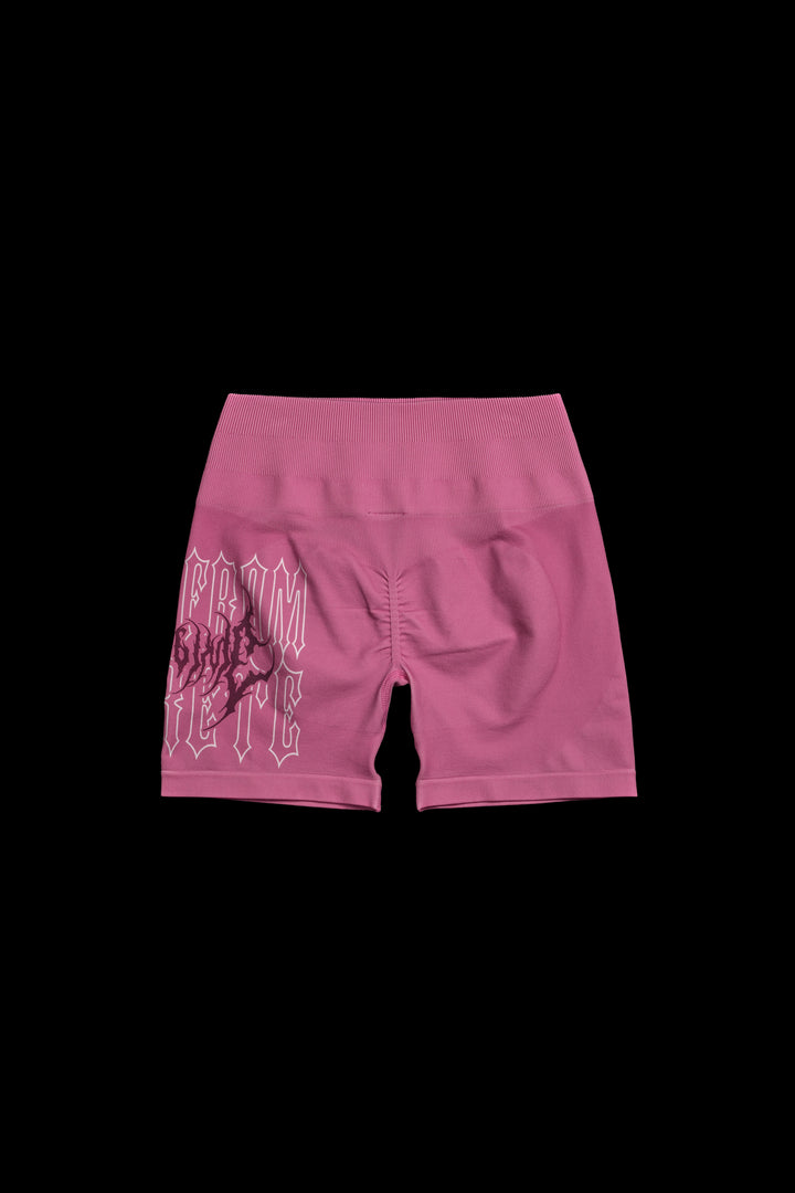Hesh Enigma Kelly Seamless Shorts in Bubblegum
