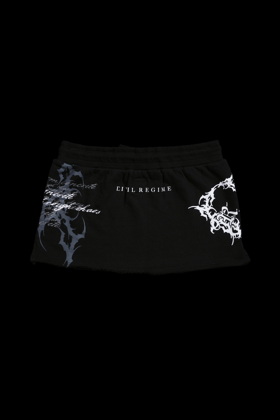 Deadly Alliance Mini Skirt in Black