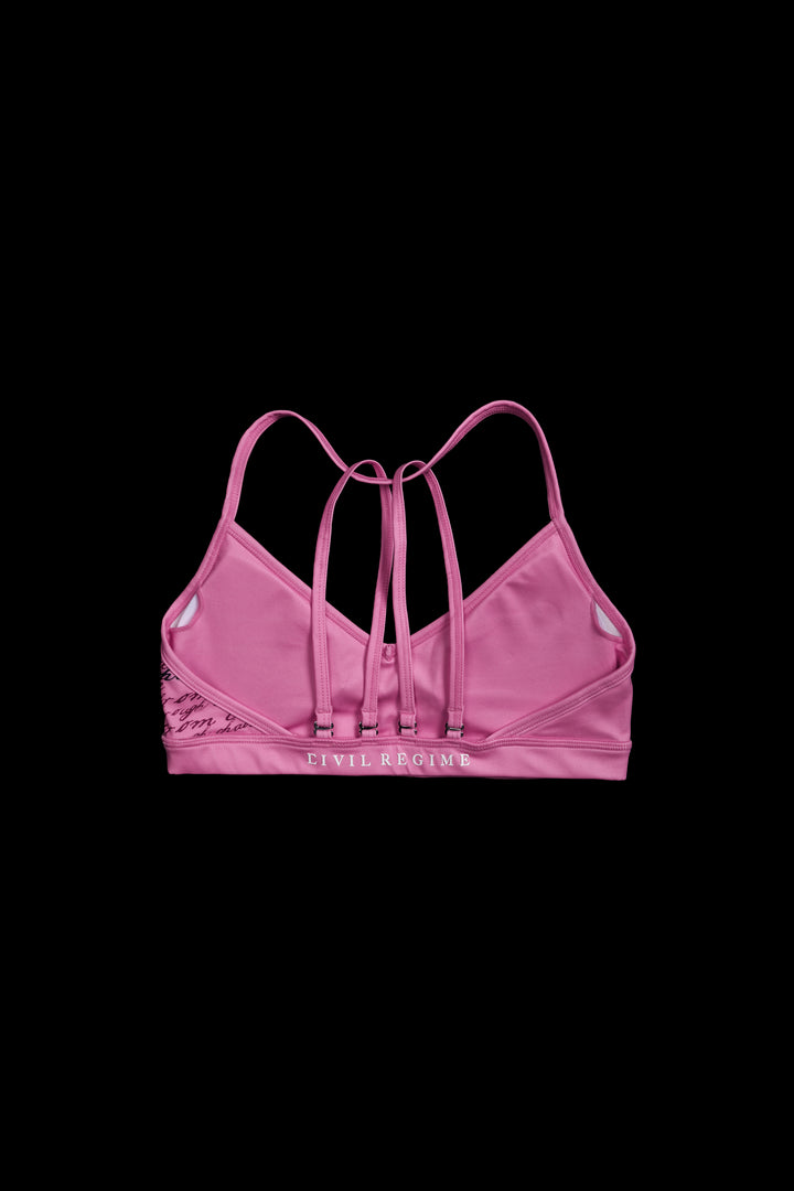 Bloom In Ruin Nahstia Energy Bra in Sweet Pink